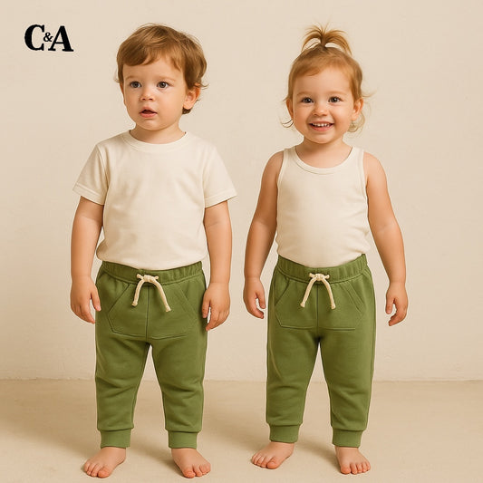 Green summer trouser