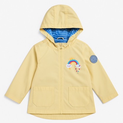 RAINBOW PRINT YELLOW JACKET
