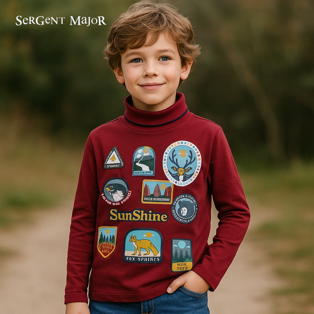 BORN TO ROAM HIGH NECK SHIRT