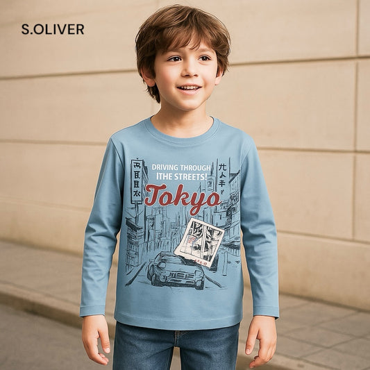 Tokyo tshirt blue