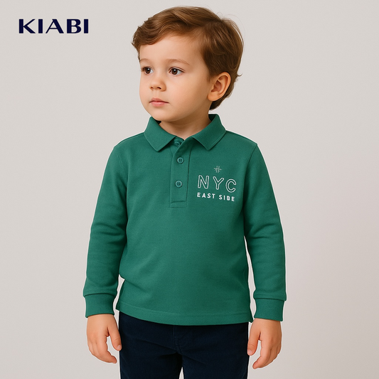 NYC GREEN POLO SHIRT