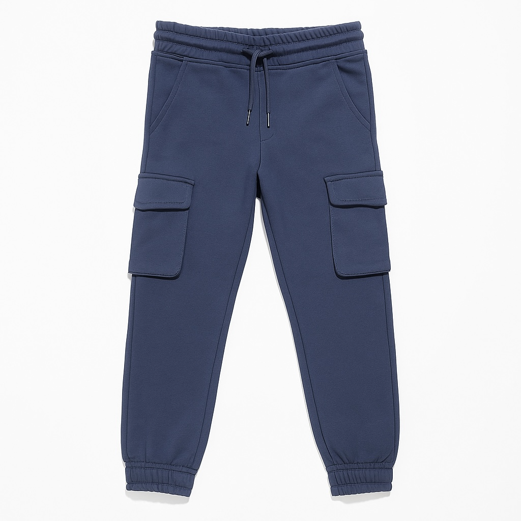 DARK GREY POCKET STYLE TROUSER