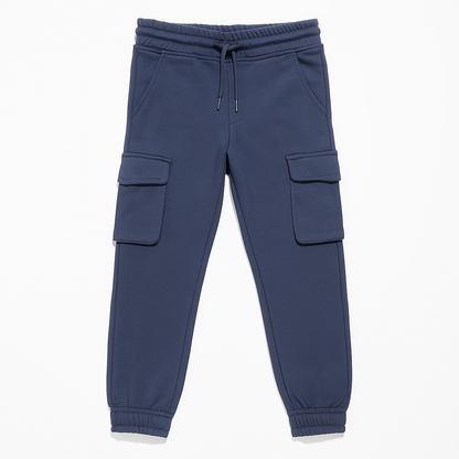 DARK GREY POCKET STYLE TROUSER