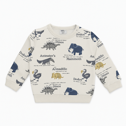 DINO KNOWLEDGE SWEATSHIRT
