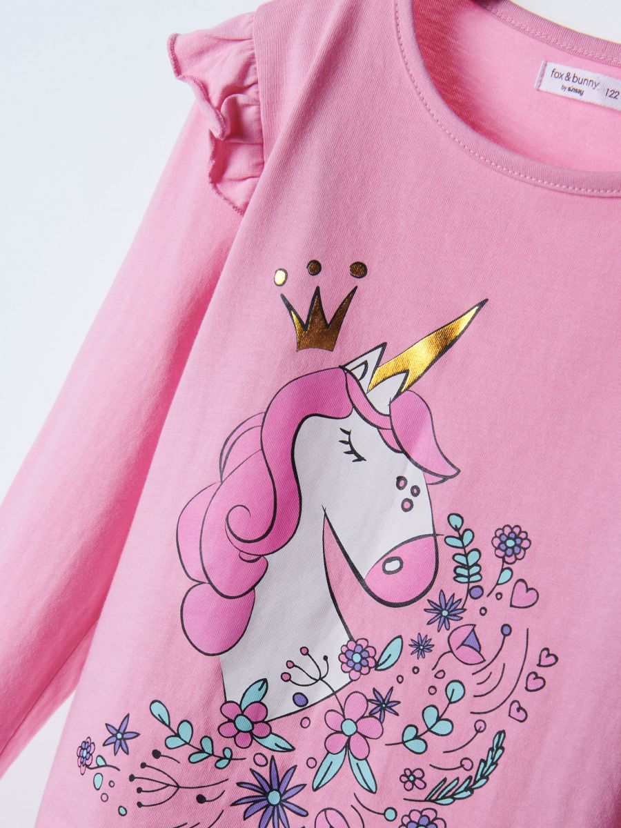 unicorn pink t-shirt