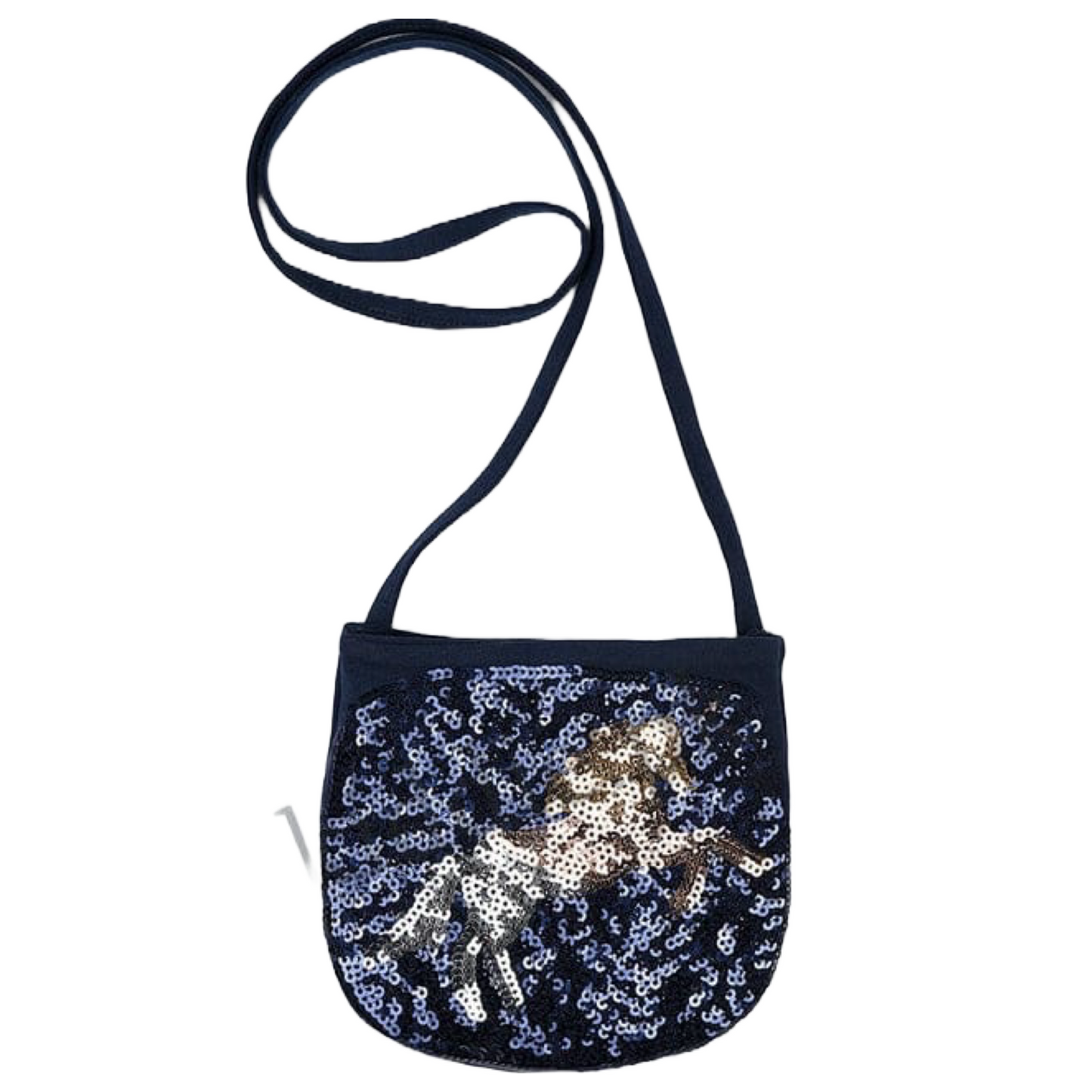 Unicorn navy blue purse