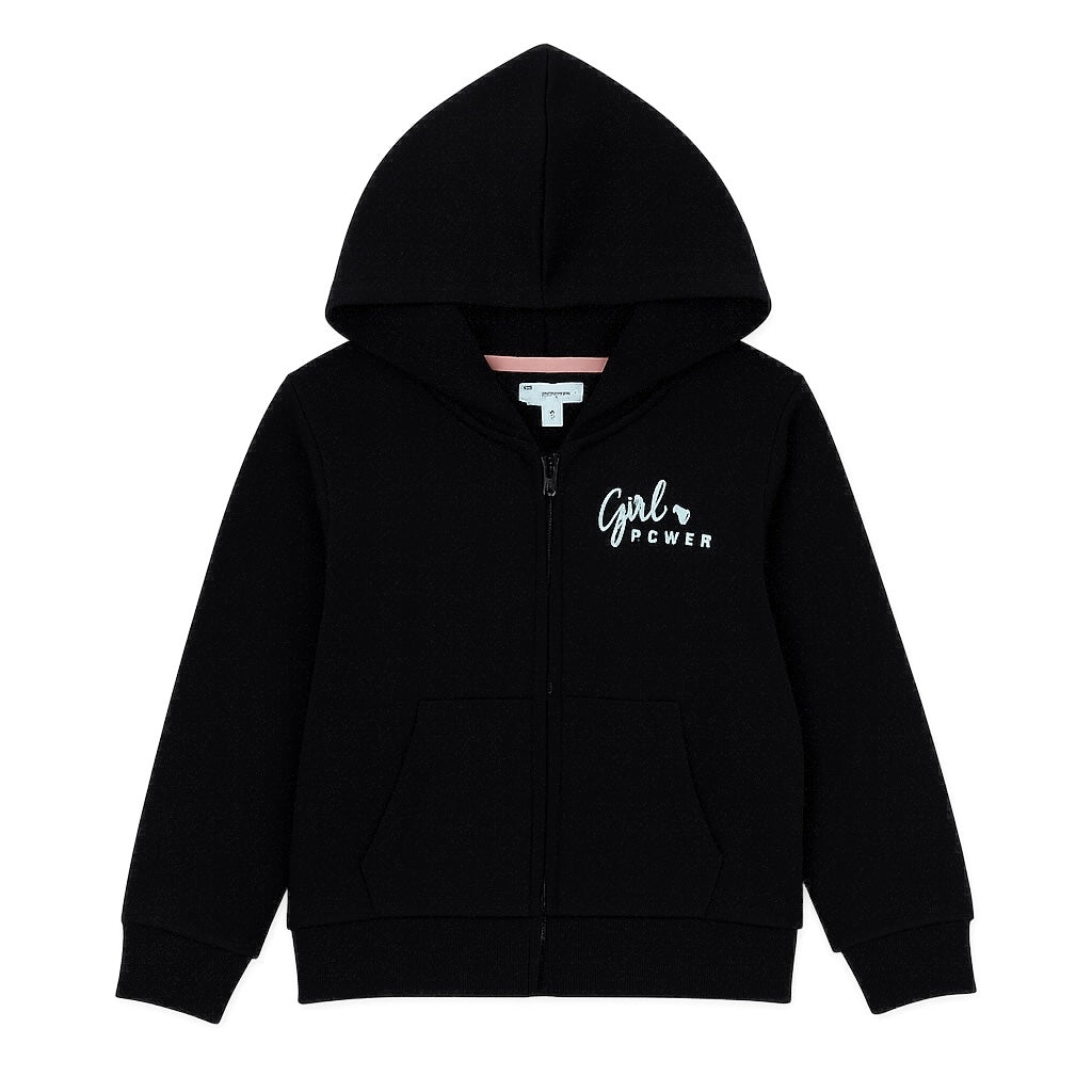 GIRL POWER BLACK HOOD