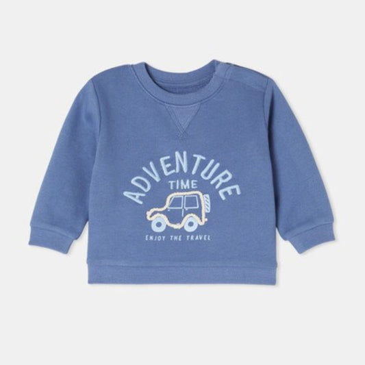 ADVENTURE TIME EMBROIDERY SWEATSHIRT