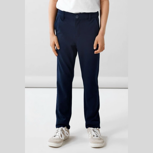 Navy Blue Cotton Pant