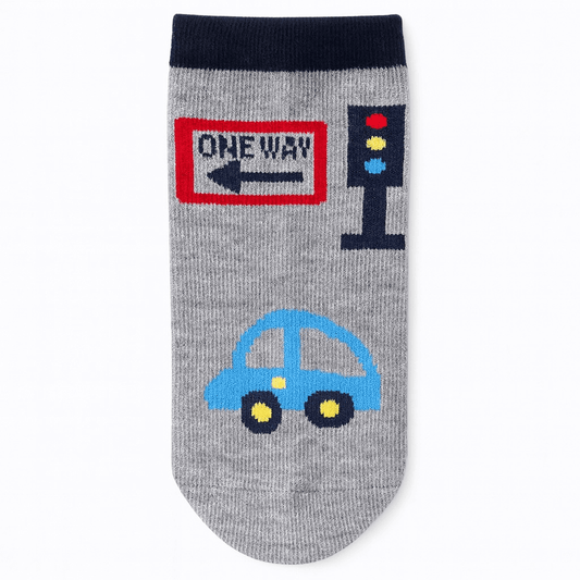 CARS GREY SOCKS