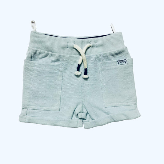 Light blue pocket style shorts