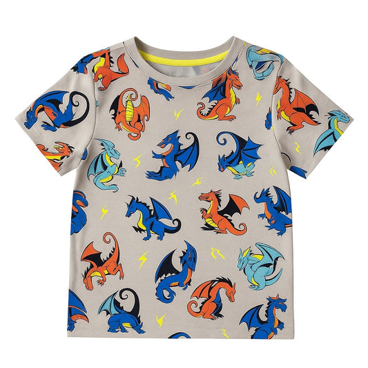 MULTICOLOUR DRAGON T-SHIRT