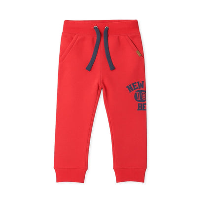 RED PRINTED TROUSER