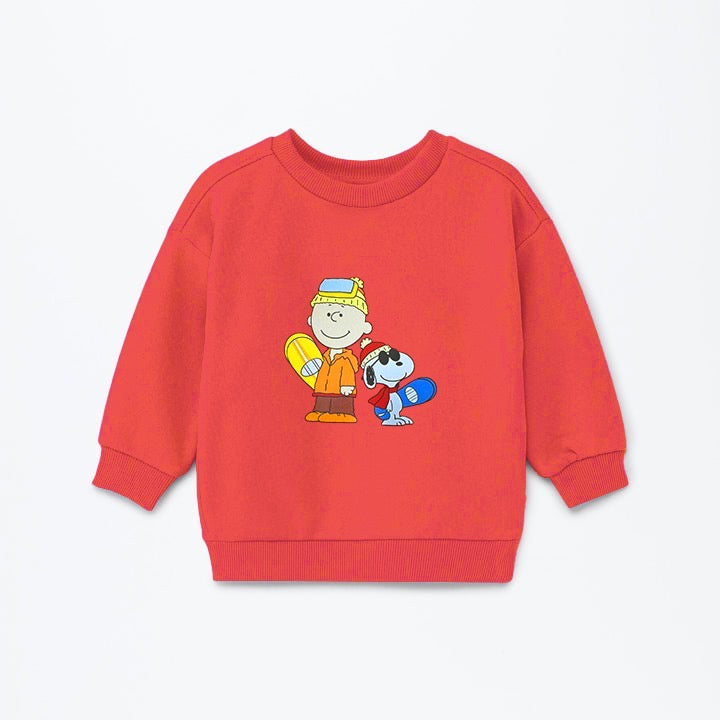 SNOOPY ICE BOARDING SWEATSHIRT