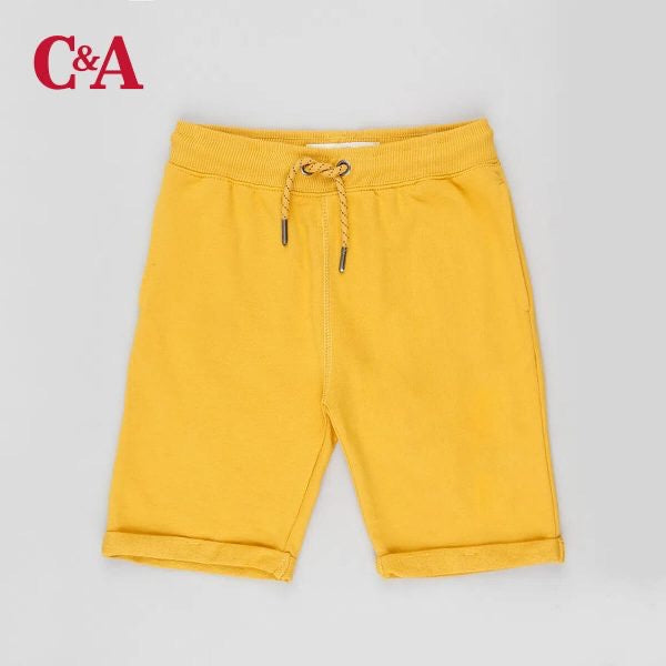 C&A terry shorts yellow