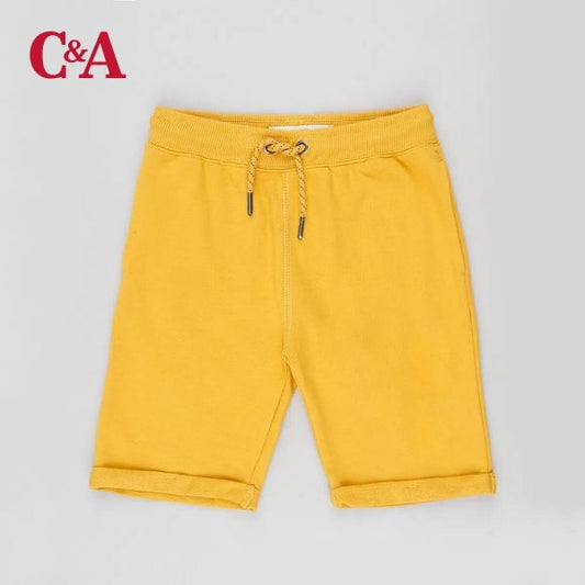 C&A terry shorts yellow