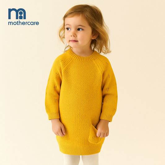 POCKET STYLE LONG SWEATER