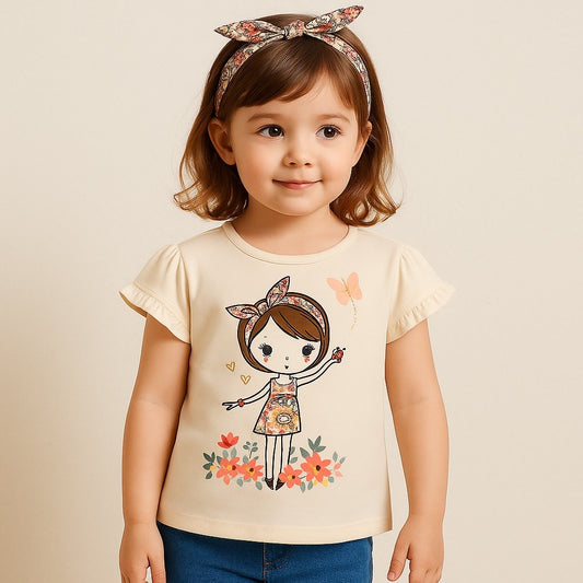 Cute embellishment t-shirt