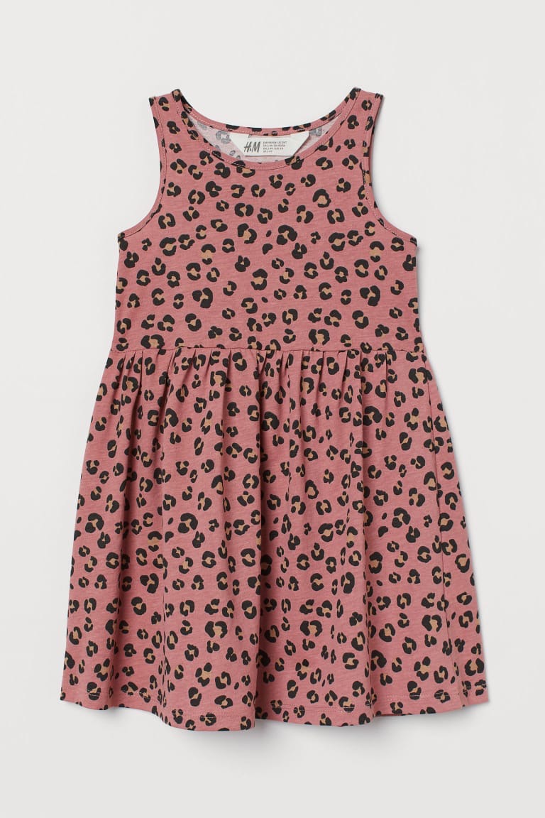 Leopard print frock