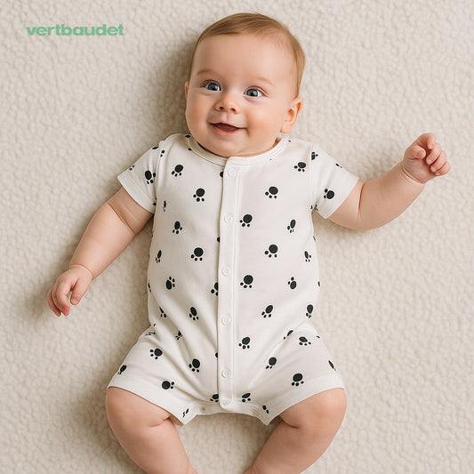 STEP PRINTS ALLOVER BODYSUIT
