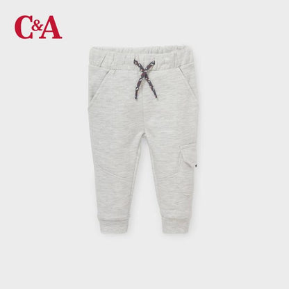 LIGHT GREY POCKET TROUSER