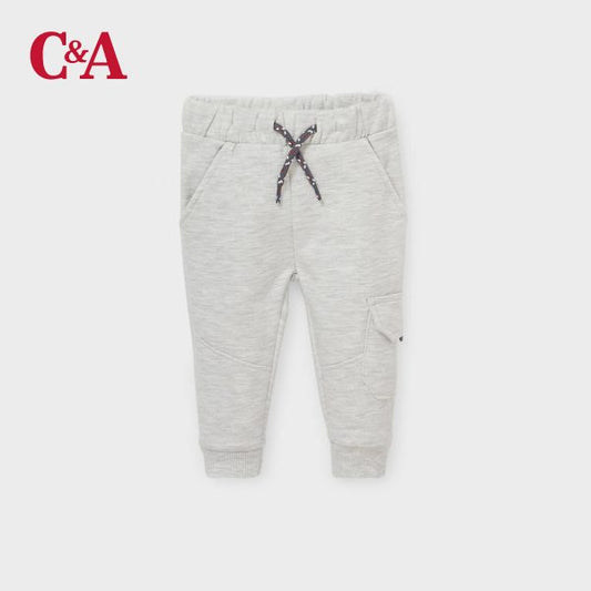 LIGHT GREY POCKET TROUSER