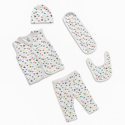 AEROPLANES 5pc SET WITH BURP
