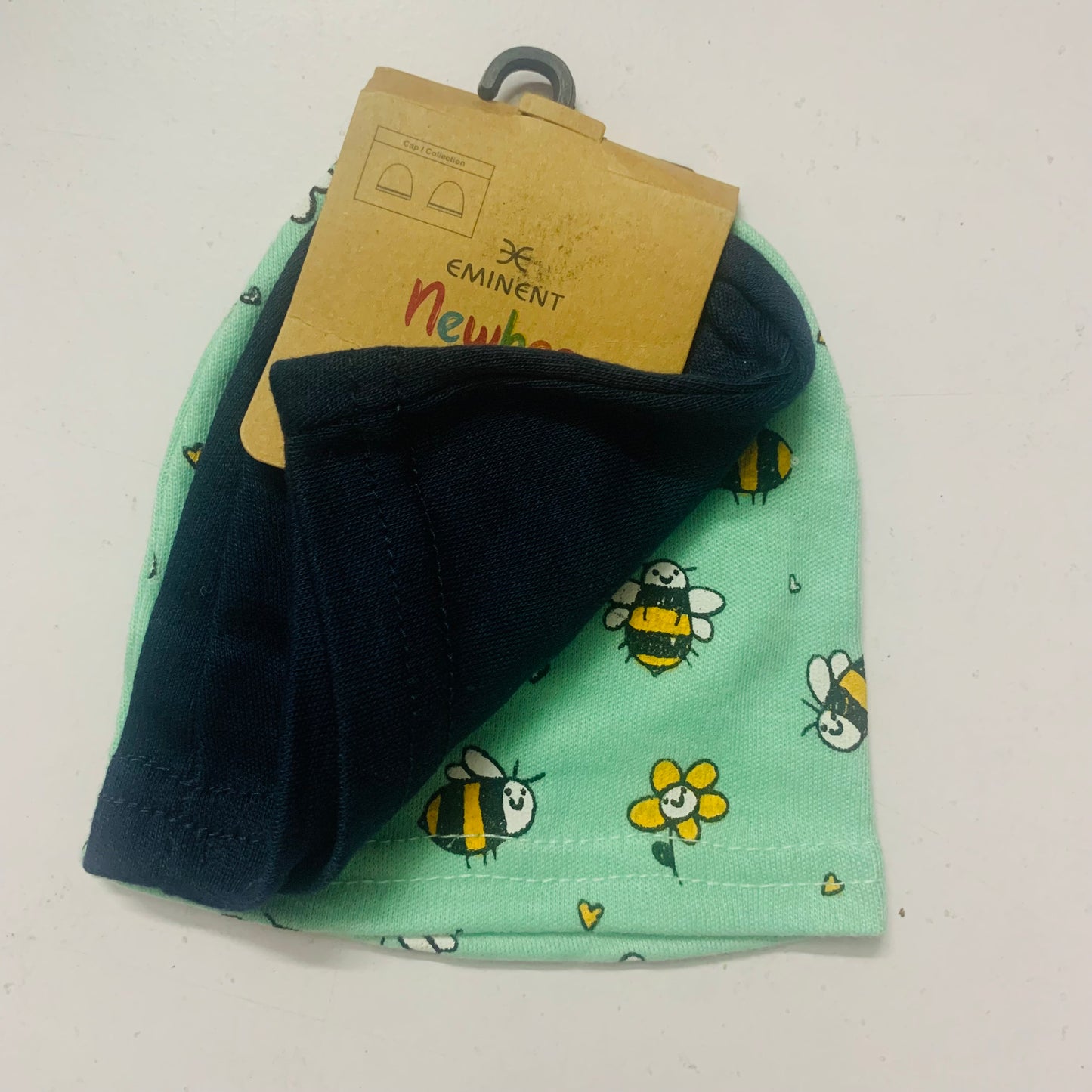 Bee happy infant caps 2pc pack