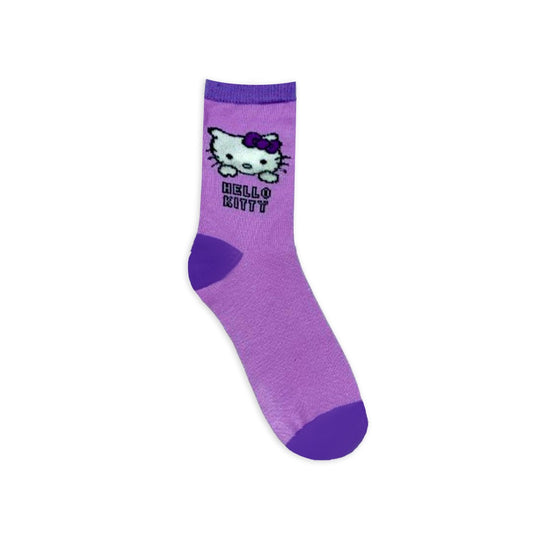 HELLO KITTY PURPLE SOCKS