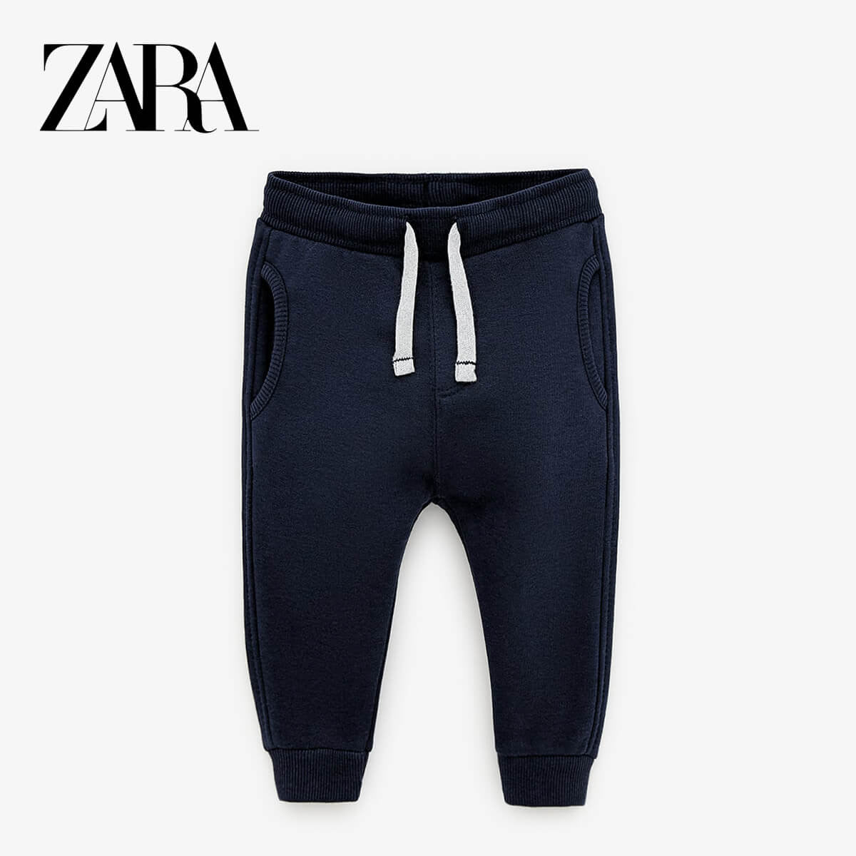 BLUE POCKET FASHION TROUSER