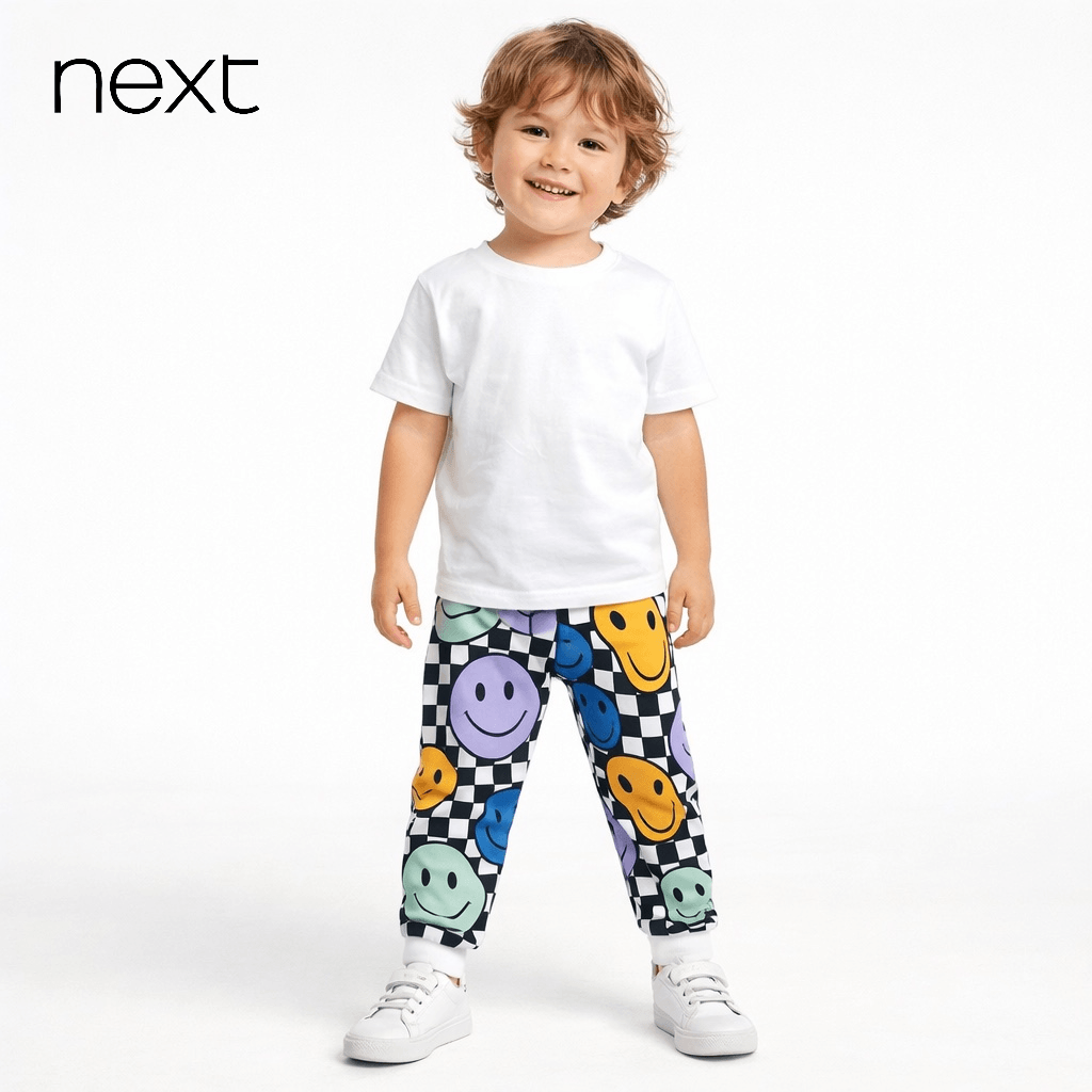 SMILEY CHECK TROUSER