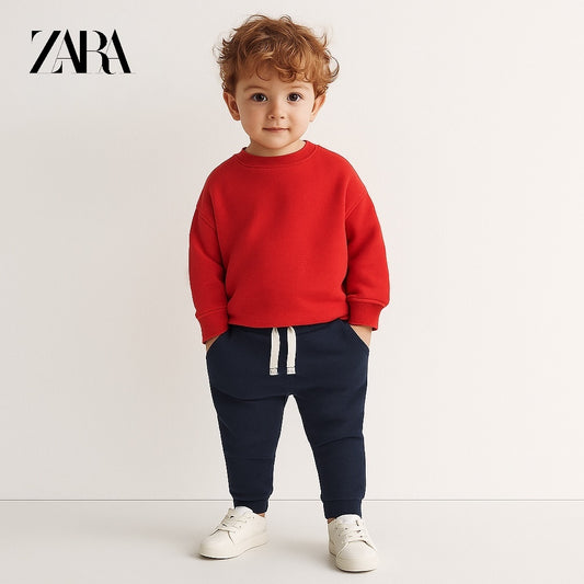 BLUE POCKET FASHION TROUSER