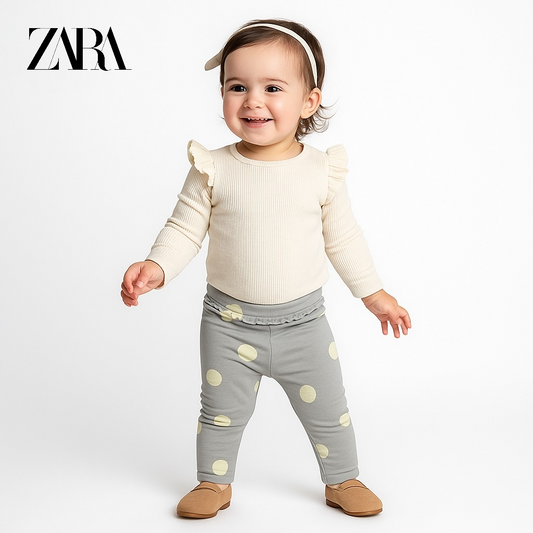 POLKA GREY LEGGING