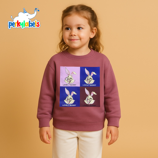 LOVELY BUNNY SWEATSHIRT