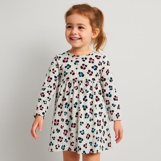 LEOPARD PRINTED FROCK