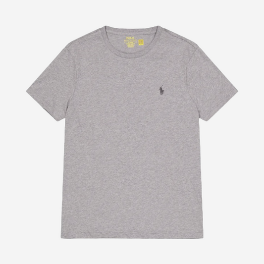 EMBROIDERY GREY T-SHIRT