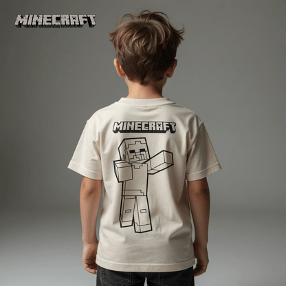 MINECRAFT LIGHT BROWN T-SHIRT