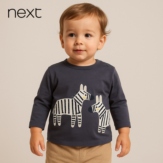 ZEBRA TOWEL PRINT T-SHIRT