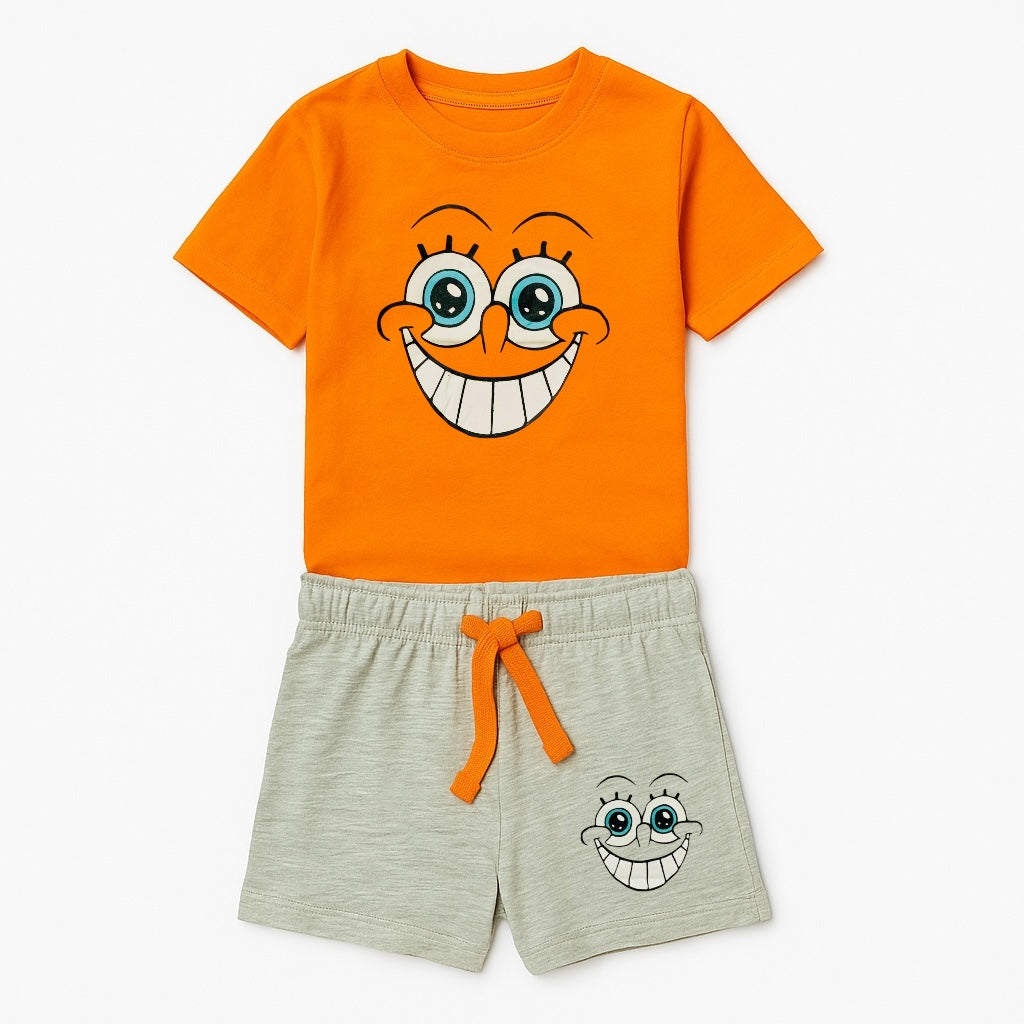 Sponge bob 2pc set orange