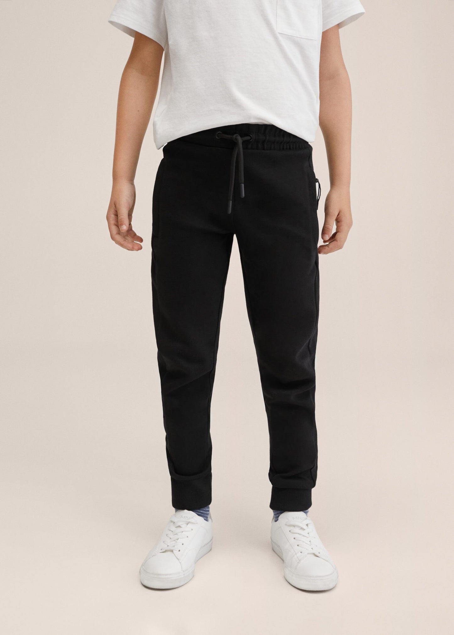 ZIPPER TROUSER BLACK