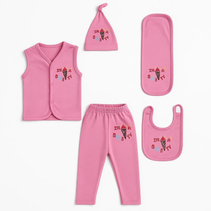 I’M SWEETY 5pc SET WITH BURP