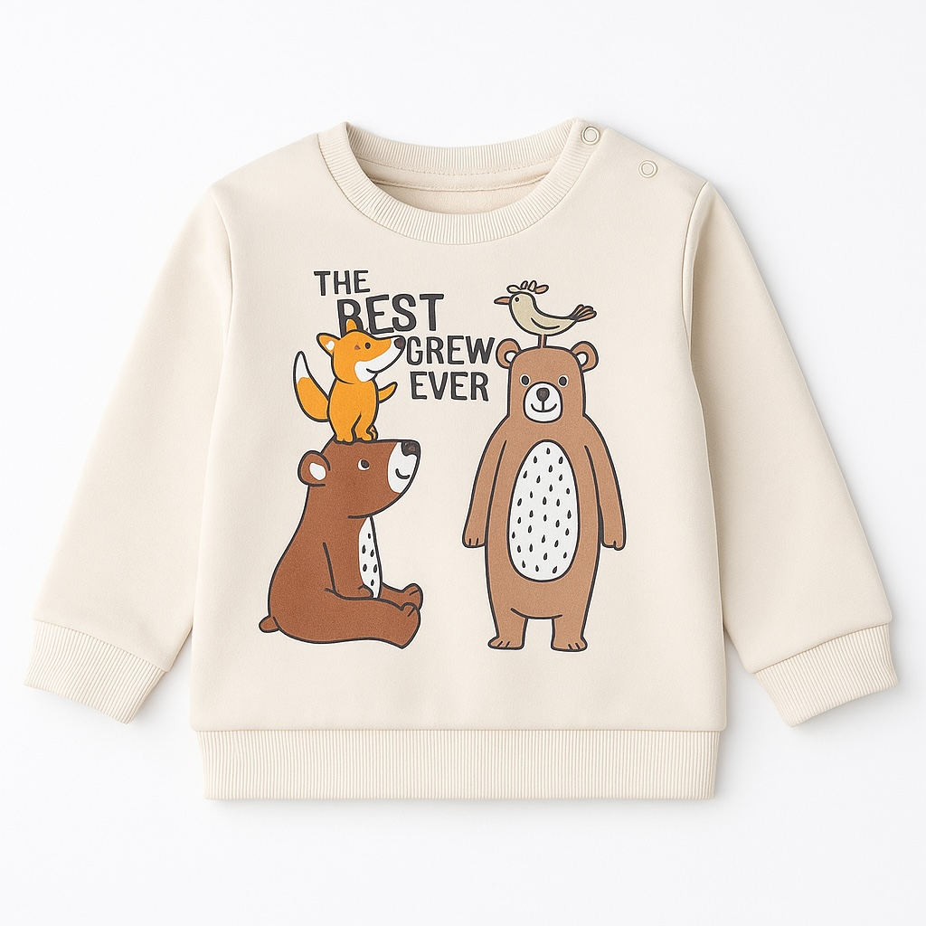THE BEST CREW EVER SWEATSHIRT