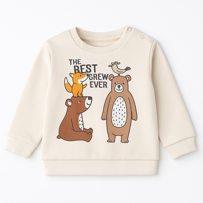 THE BEST CREW EVER SWEATSHIRT