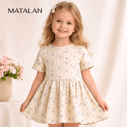 FLORAL YELLOW FROCK