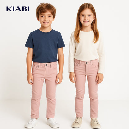 Baby Pink Cotton Pants