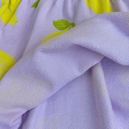Can a Lemon Print on Purple Be the Cutest Trend for Baby Girl Dresses?