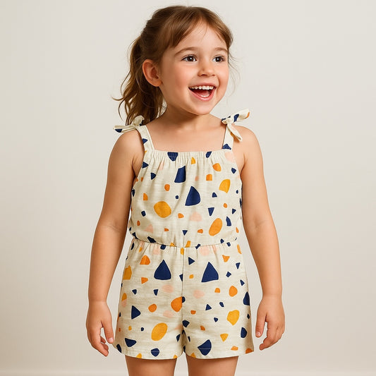 BOW SHOULDERS JUMPSUIT