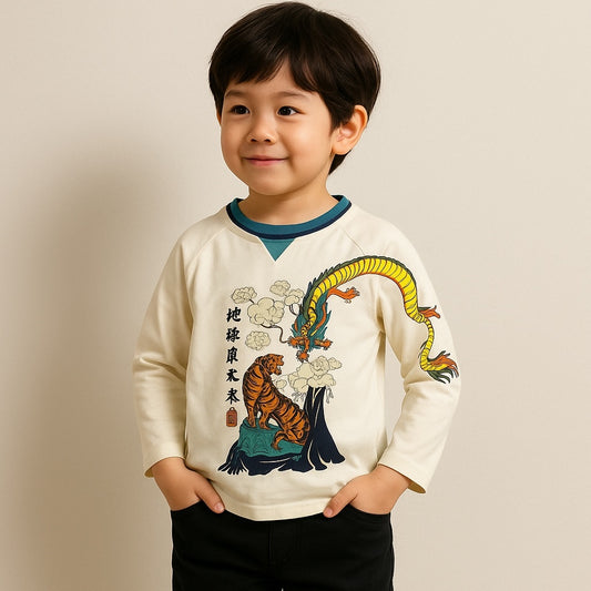 Dragon sleeves t-shirt