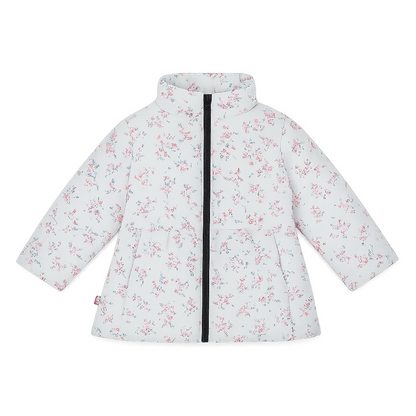 FLORAL PUFFER JACKET
