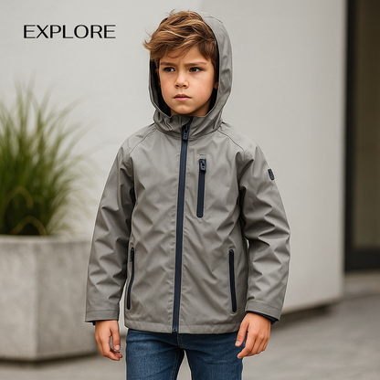 ZIP STYLE GREEN JACKET